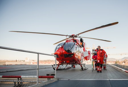 Download photo before handing over the patient in a hospital