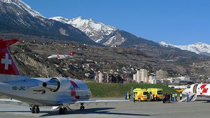 Die drei Rega-Ambulanzjets im Einsatz