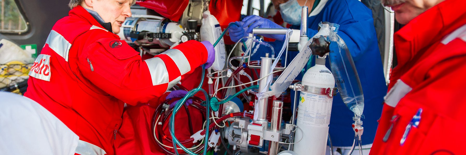 Symbolbild: ECMO-Einsatz mit dem EC 145