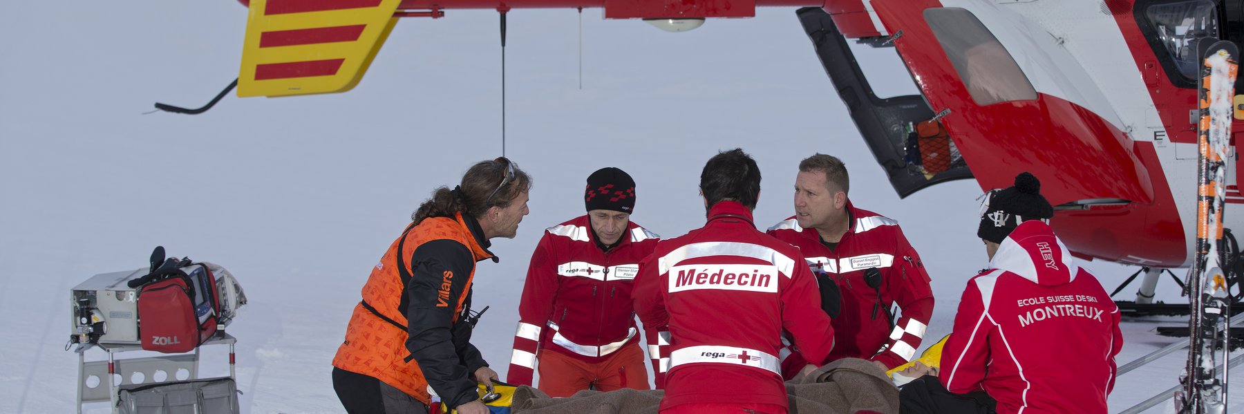 Symbolbild: Wintersportunfall