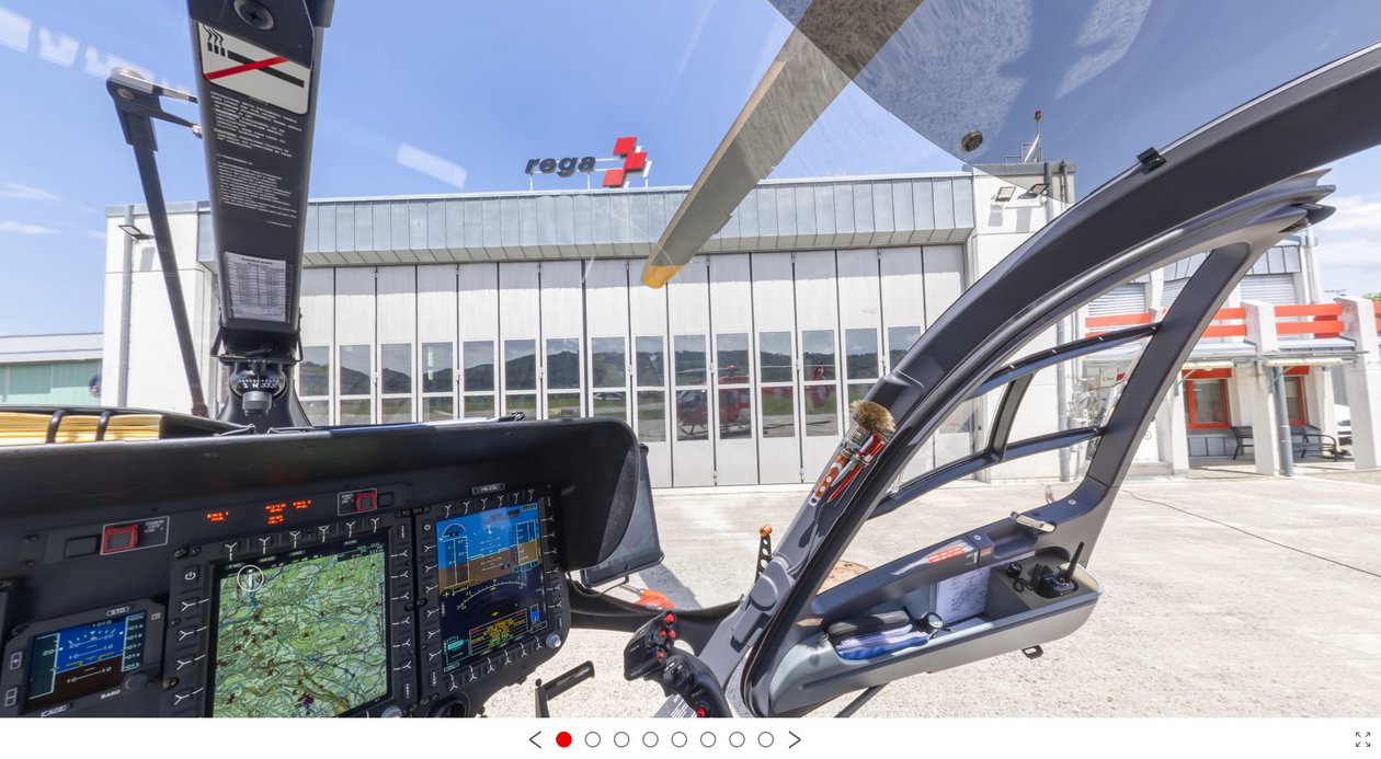 360-degree image of the H145