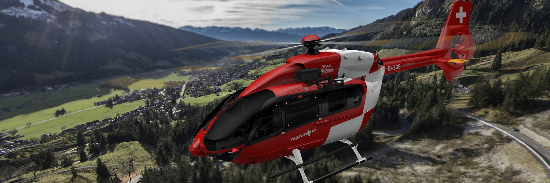 H145, il nuove elicottero della flotte Rega.