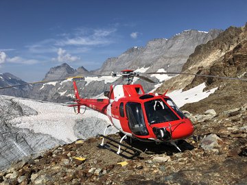 H125 im Gebirge