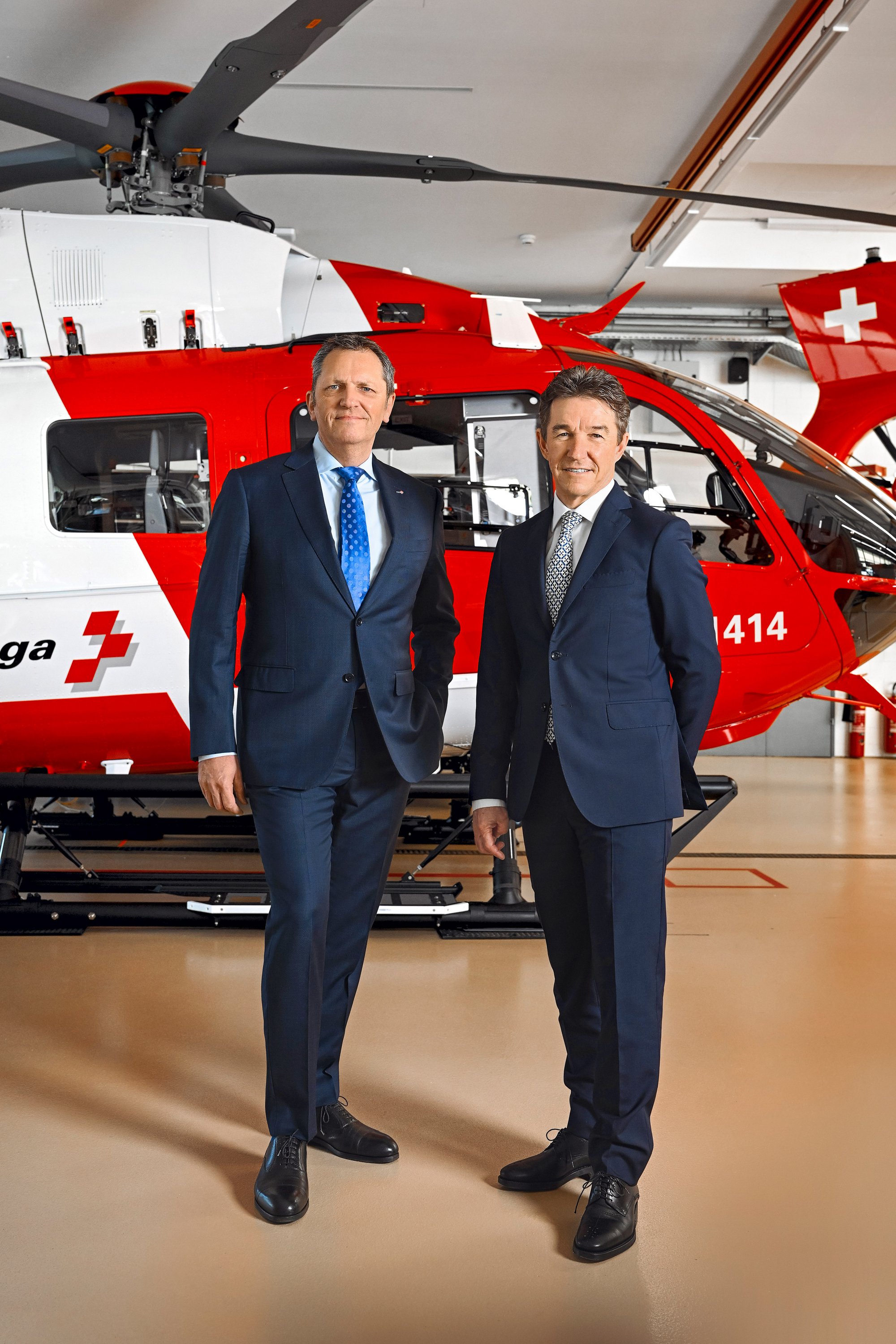 Michael Hobmeier, Präsident des Stiftungsrates und Ernst Kohler, CEO/Vorsitzender der Geschäftsleitung