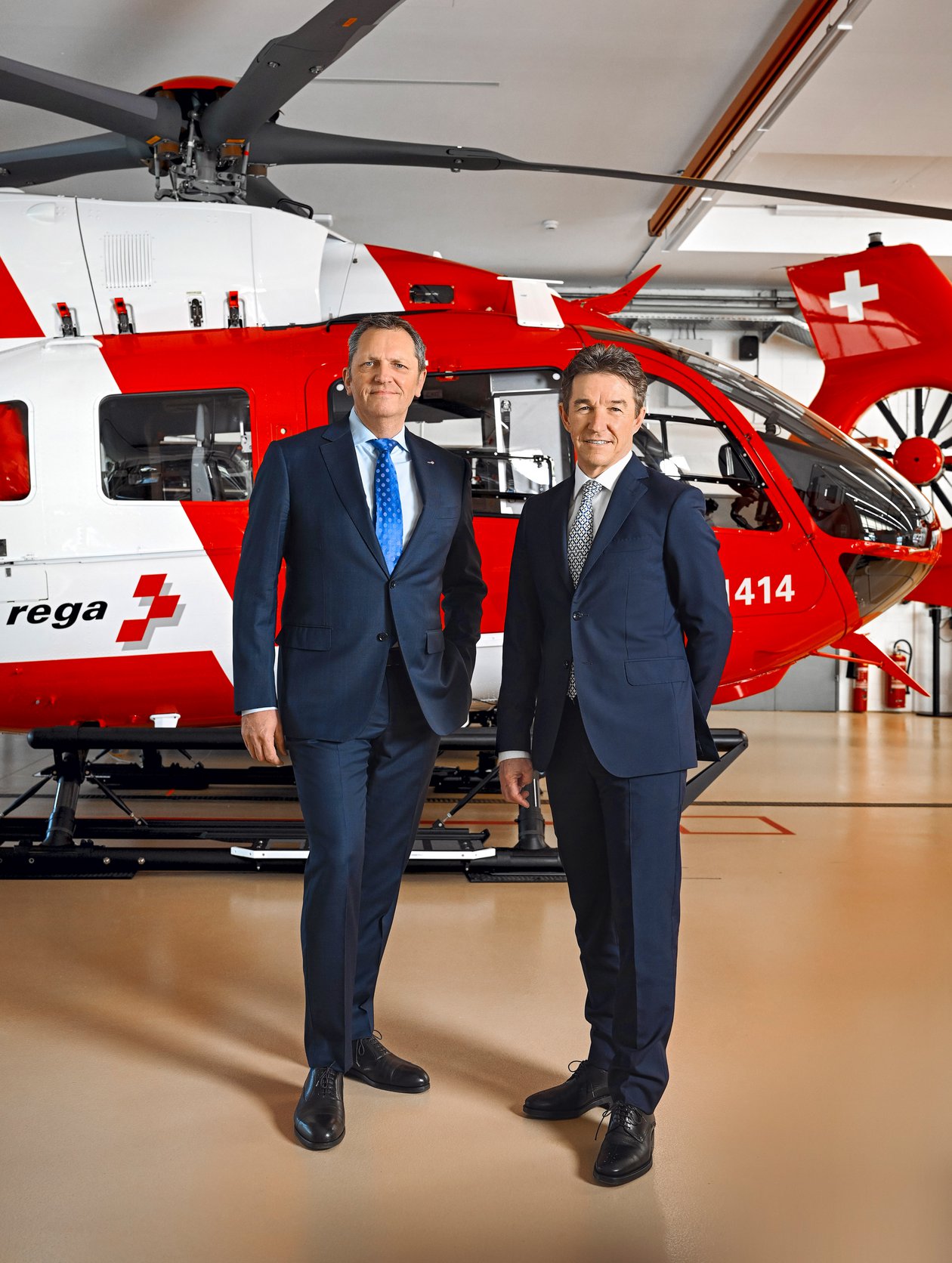 Michael Hobmeier, Präsident des Stiftungsrates und Ernst Kohler, CEO/Vorsitzender der Geschäftsleitung