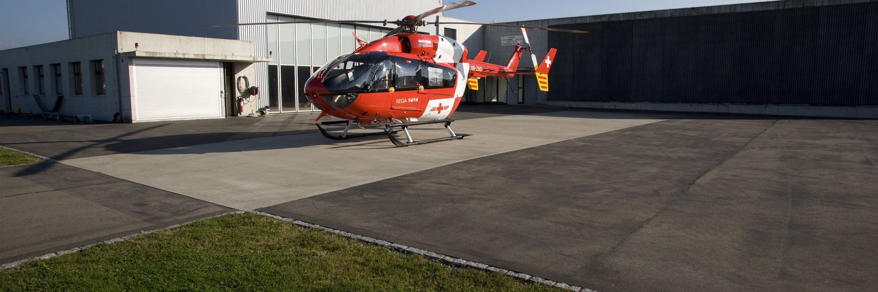 Die Rega Einsatzbasis in Dübendorf