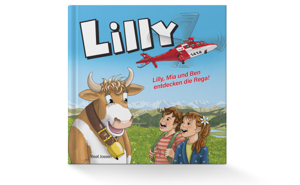 Libro «Lilly, Mia und Ben entdecken die Rega!» (tedesco), zur vergrösserten Darstellung