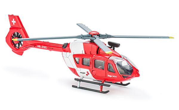 Airbus Helicopters H145 D2, Modello mini, scala 1:82, zur vergrösserten Darstellung