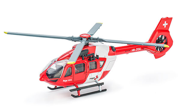 Airbus Helicopters H145 D2, Modello mini, scala 1:82, zur vergrösserten Darstellung