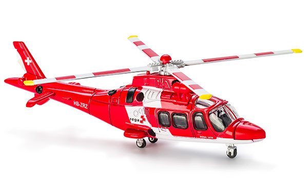 Agusta Da Vinci, mini model (scale 1:86), to the enlarged image