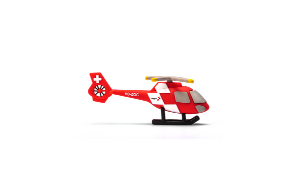 Miniature H145 helicopter model, to the enlarged image